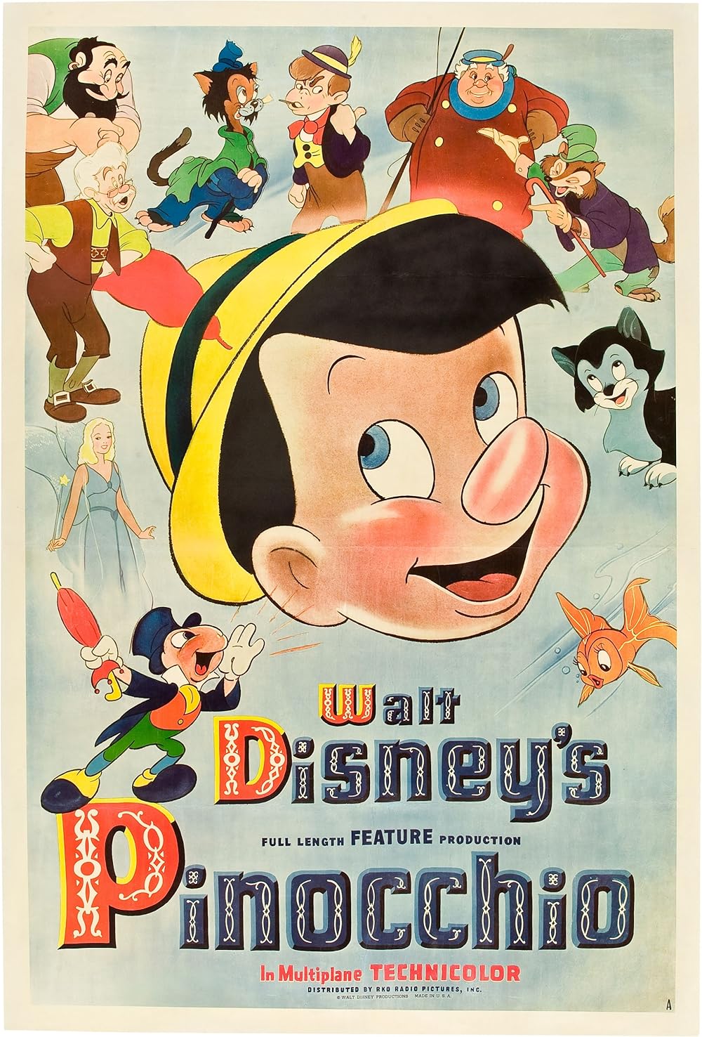 Pinóquio (Dublado) - 1940 - 1080p