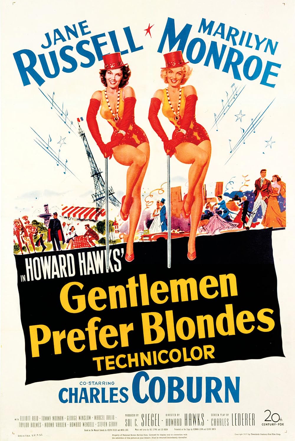 Os Homens Preferem as Loiras (Legendado) - 1954 - 1080p