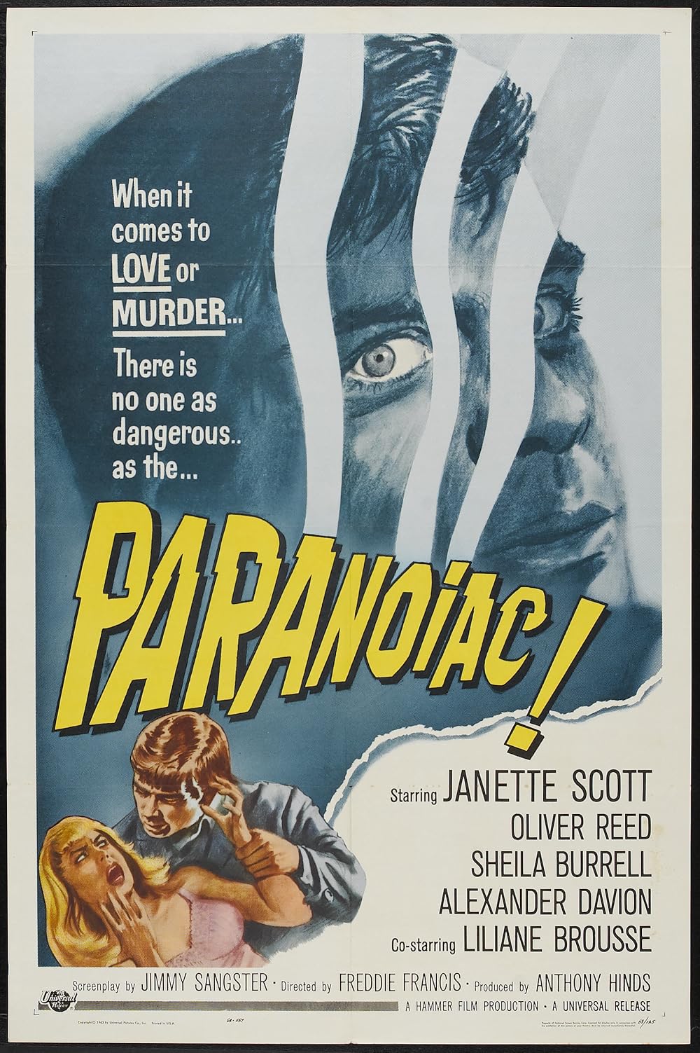 Paranóico (Legendado) - 1963 - 1080p