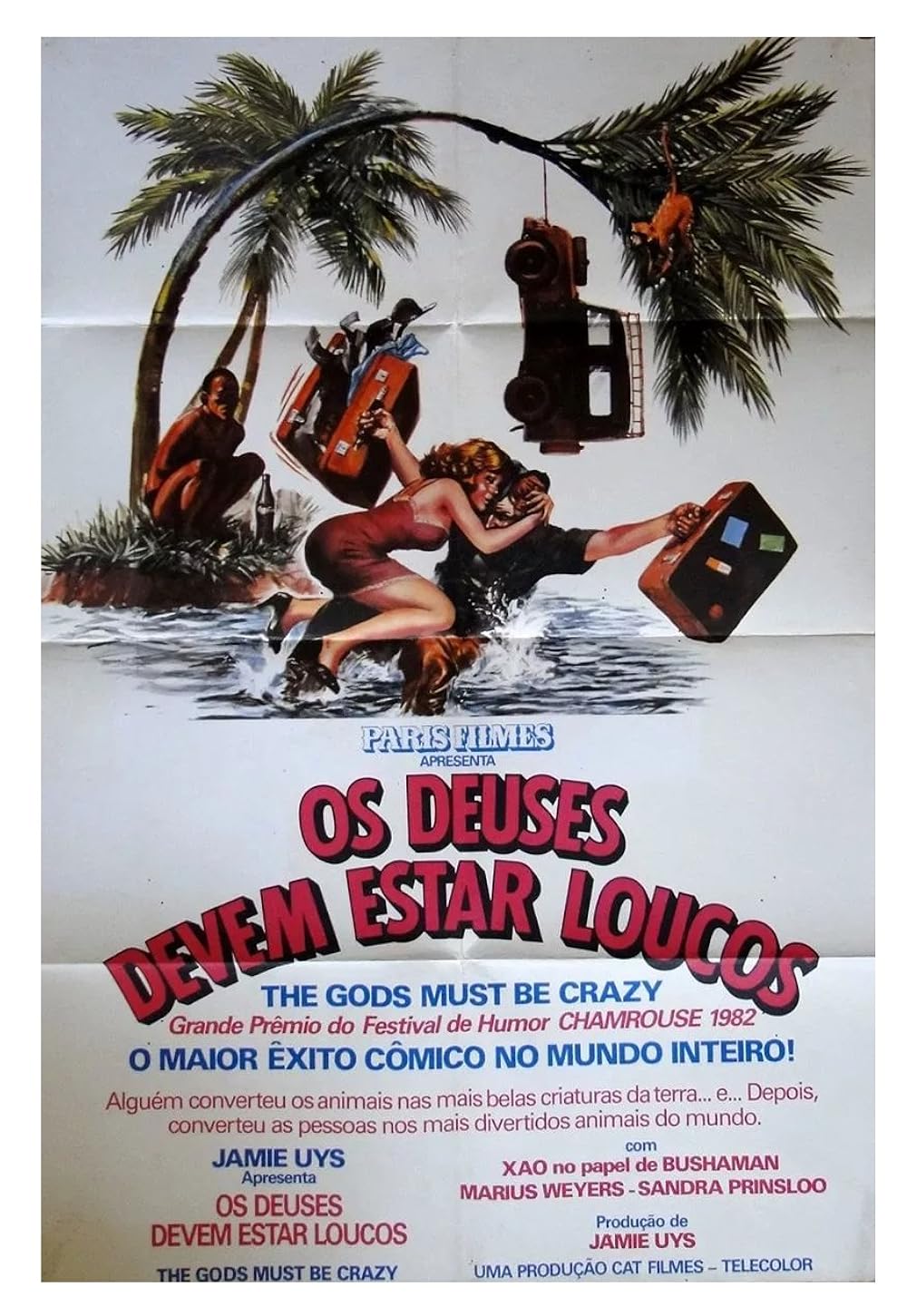 Os Deuses Devem Estar Loucos 2 (Dublado) - 1988 - 1080p