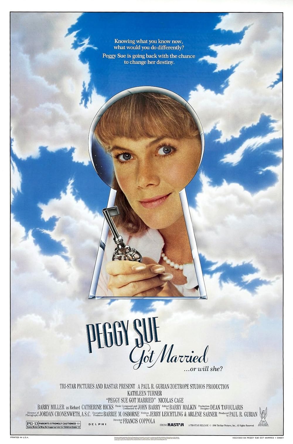 Peggy Sue, Seu Passado a Espera (Dublado) - 1987 - 1080p