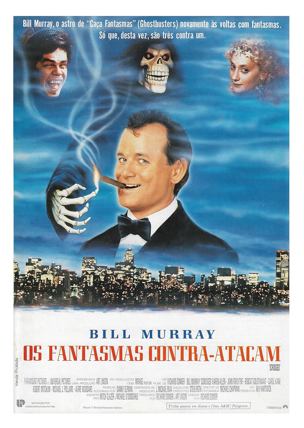 Os Fantasmas Contra Atacam (Dublado) - 1988 - 1080p