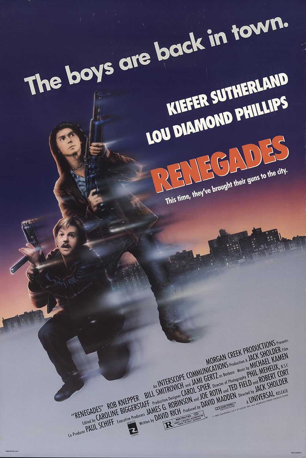 Renegados Pela Justiça (Dublado) - 1989 - 1080p