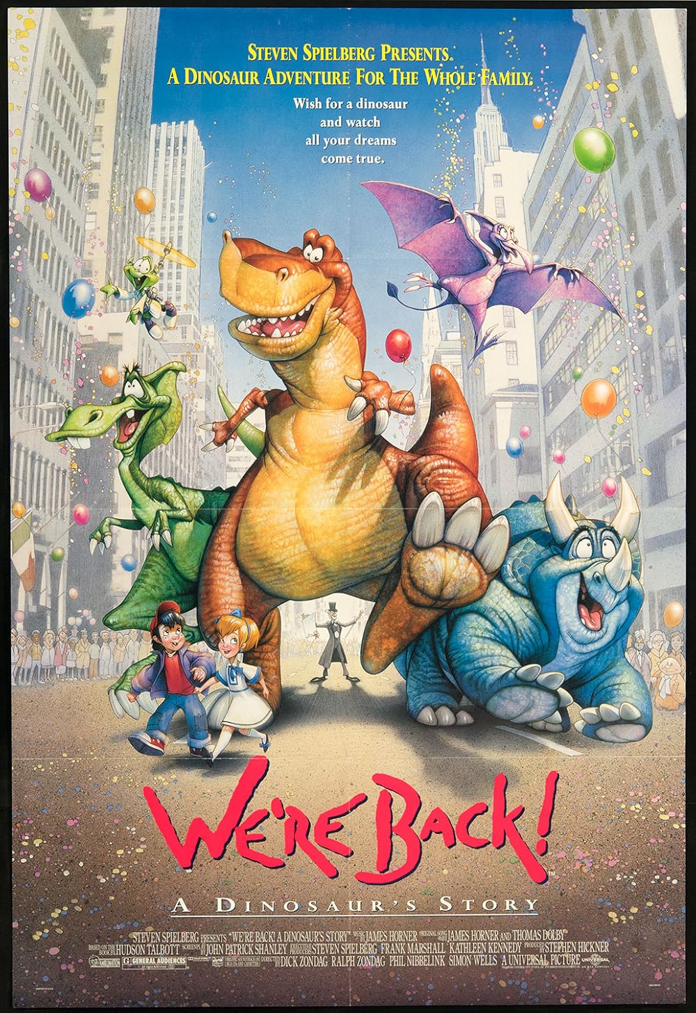 Os Dinossauros Voltaram (Dublado) - 1993 - 720p
