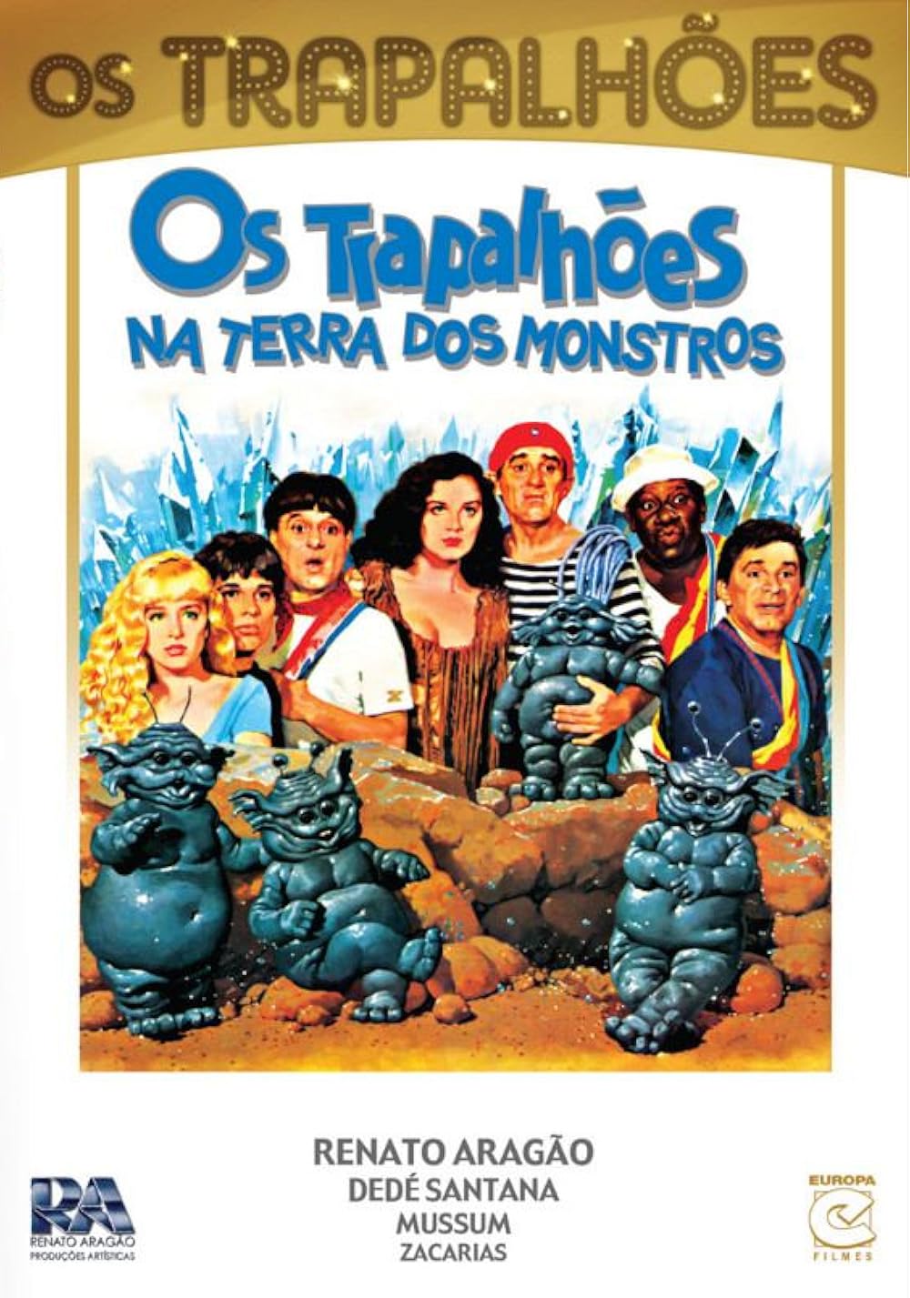 Os Trapalhões Na Terra Dos Monstros (Nacional) - 1989 - 720p
