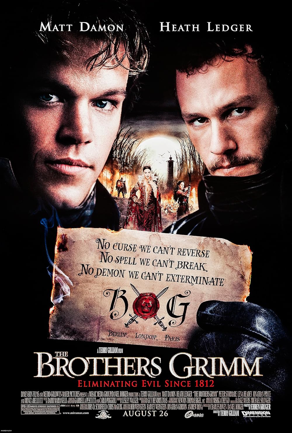 Os Irmãos Grimm (Dublado) - 2005 - 1080p