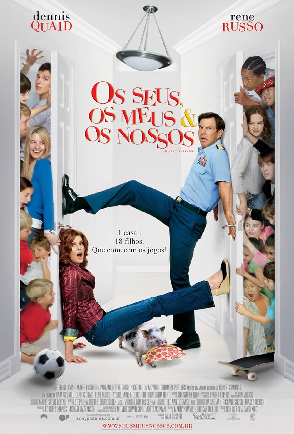 Os Seus, os Meus e os Nossos (Dublado) - 2005 - 1080p