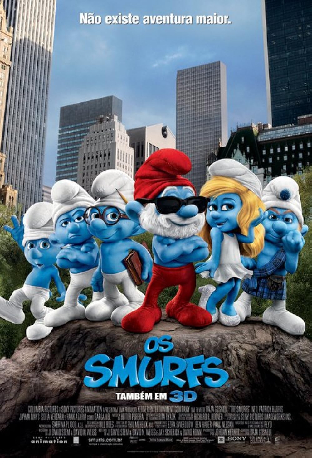 Os Smurfs (Dublado) - 2011 - 1080p