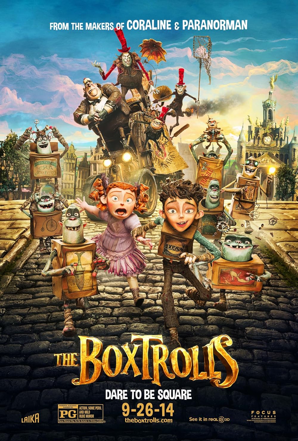 Os Boxtrolls (Dublado) - 2014 - 1080p