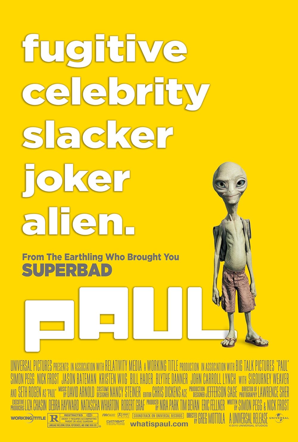 Paul: O Alien Fugitivo (Dublado) - 2011 - 1080p