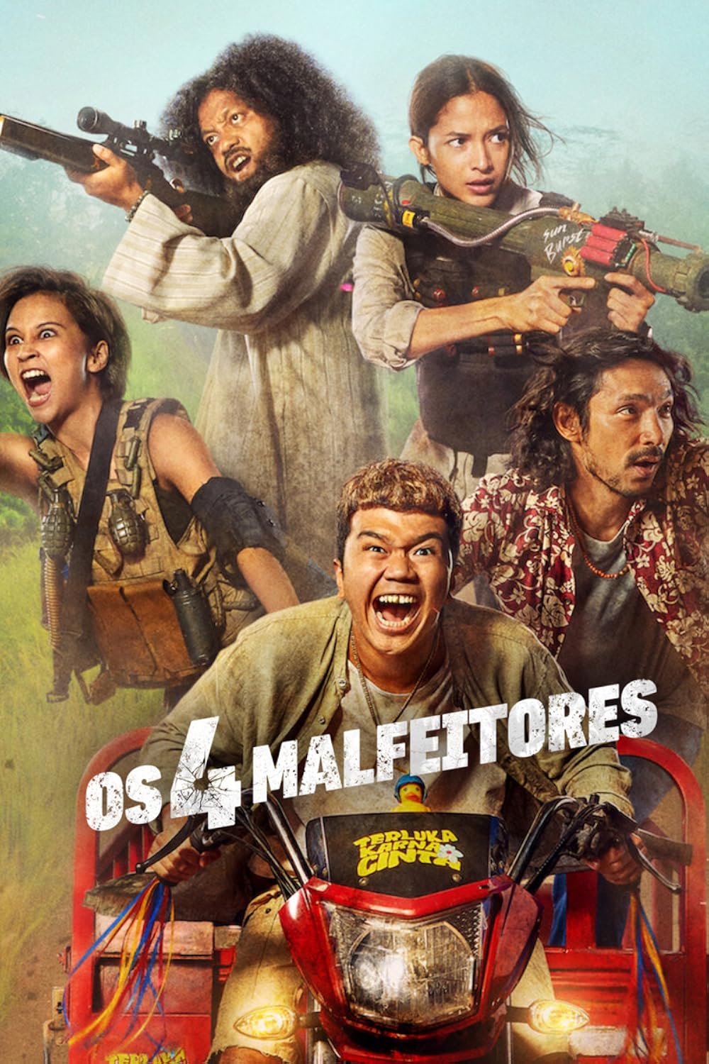 Os 4 Malfeitores (Dublado) - 2022 - 1080p