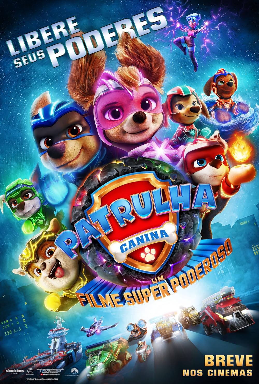 Patrulha Canina: Um Filme Superpoderoso (Dublado) - 2023 - 1080p