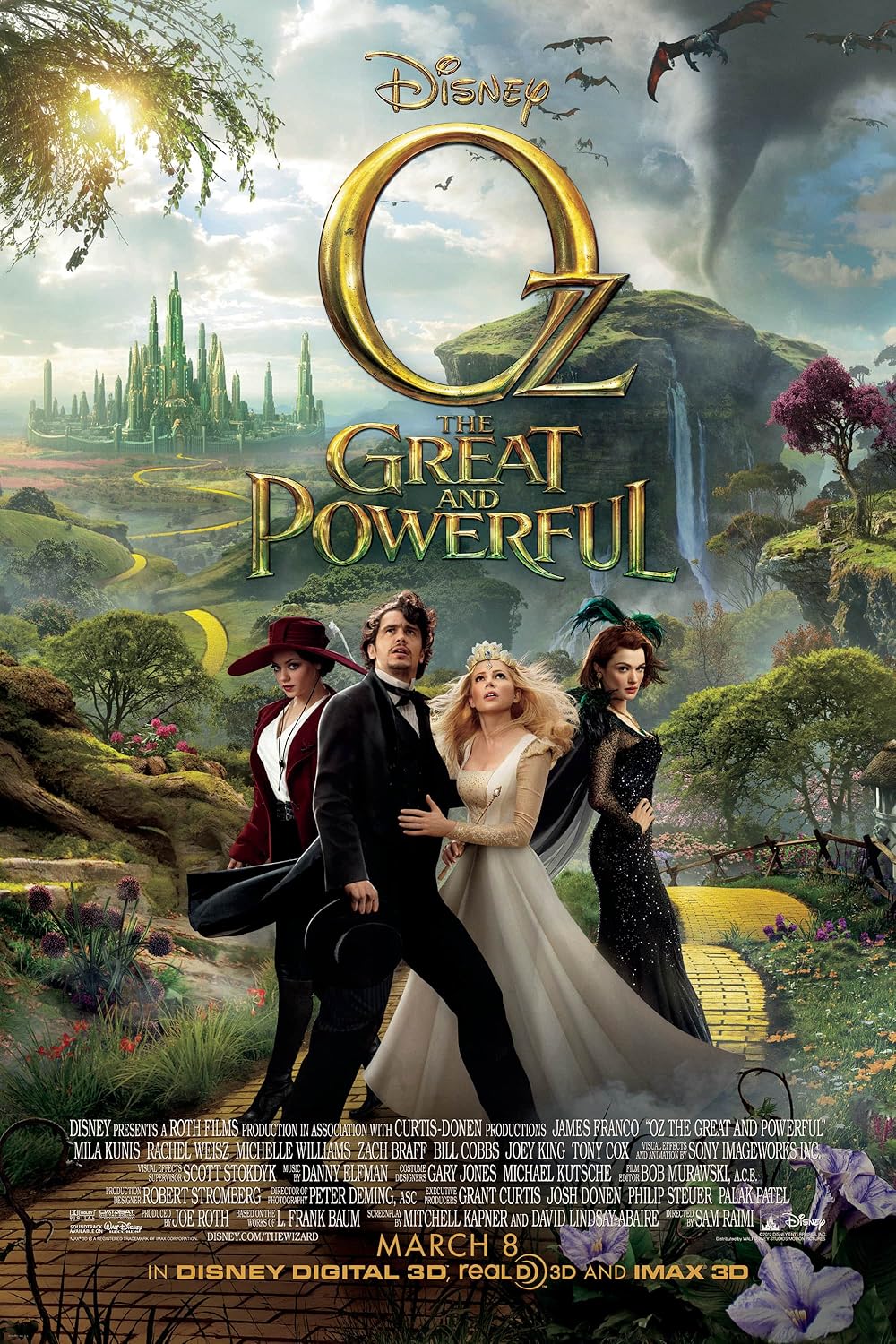 Oz, Mágico e Poderoso (Dublado) - 2013 - 1080p