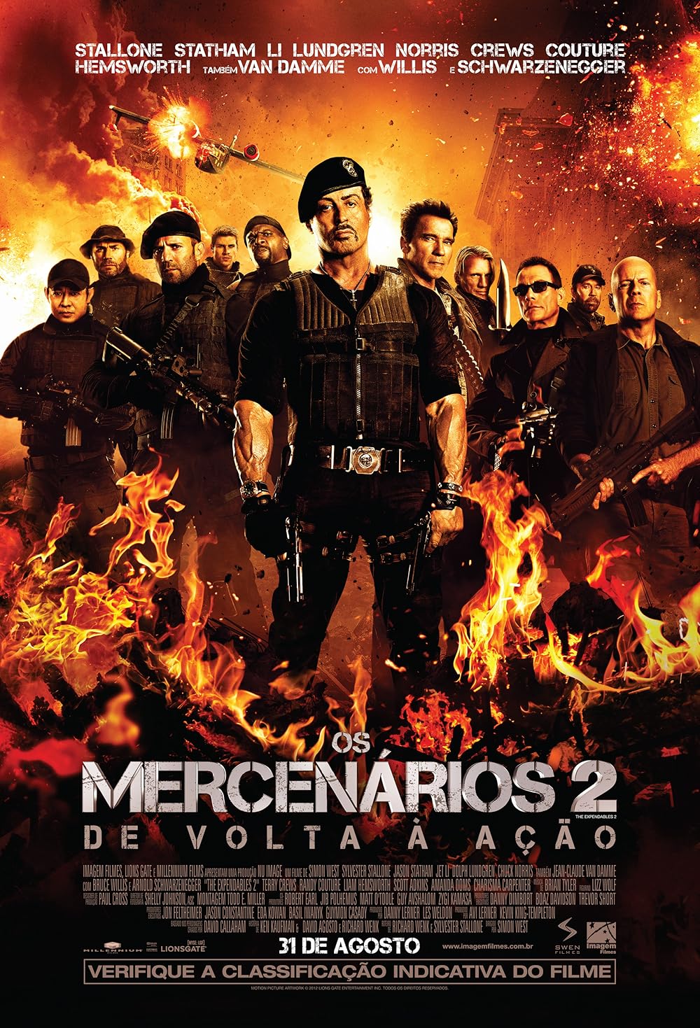 Os Mercenários 2 (Dublado) - 2012 - 1080p