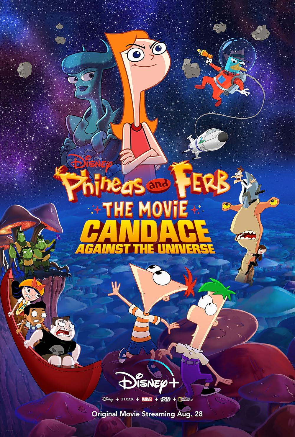 Phineas e Ferb, O Filme: Candace Contra o Universo (Dublado) - 2020 - 720p