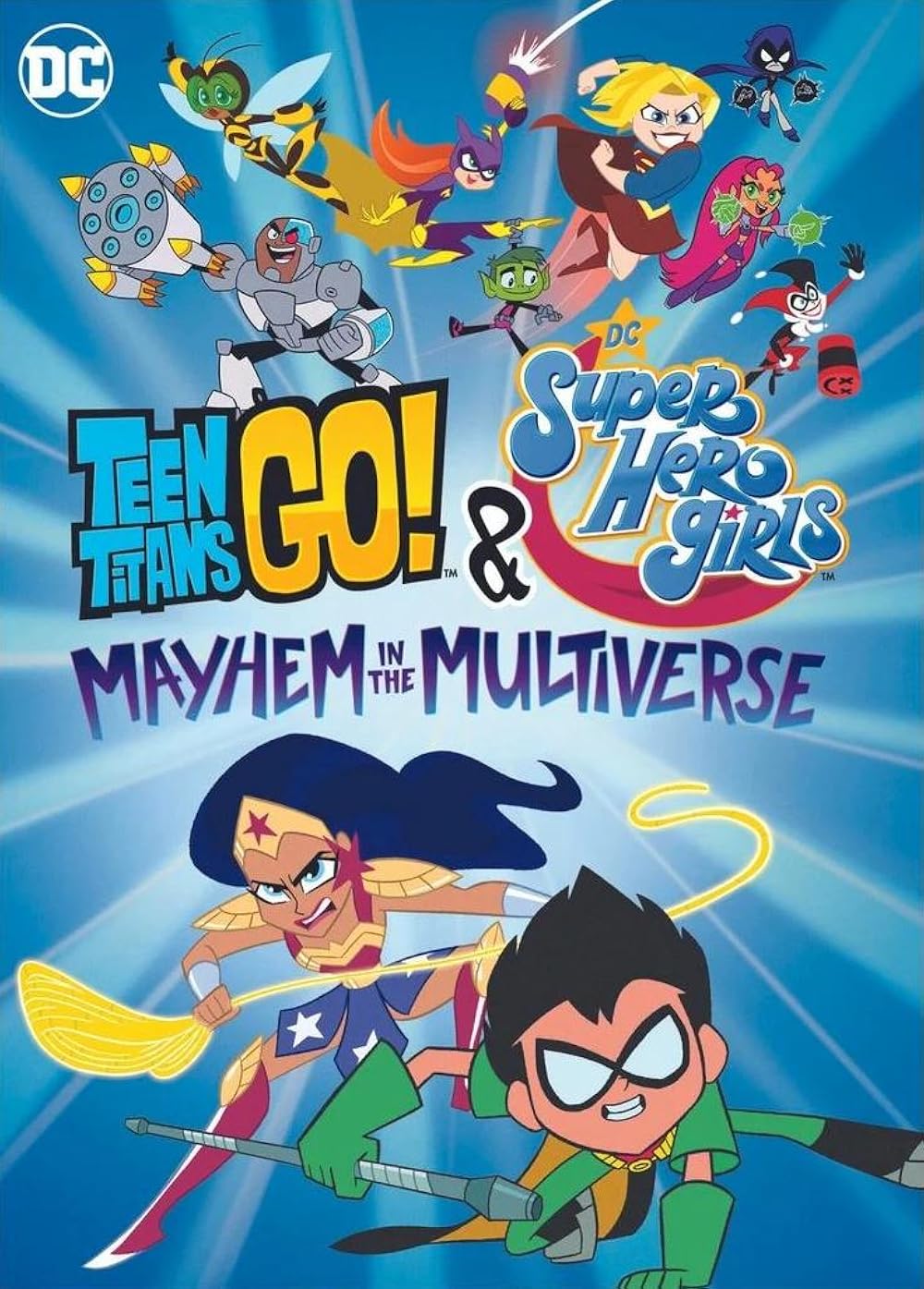 Os Jovens Titãs em Ação! e DC Super Hero Girls: Caos no Multiverso (Dublado) - 2022 - 1080p