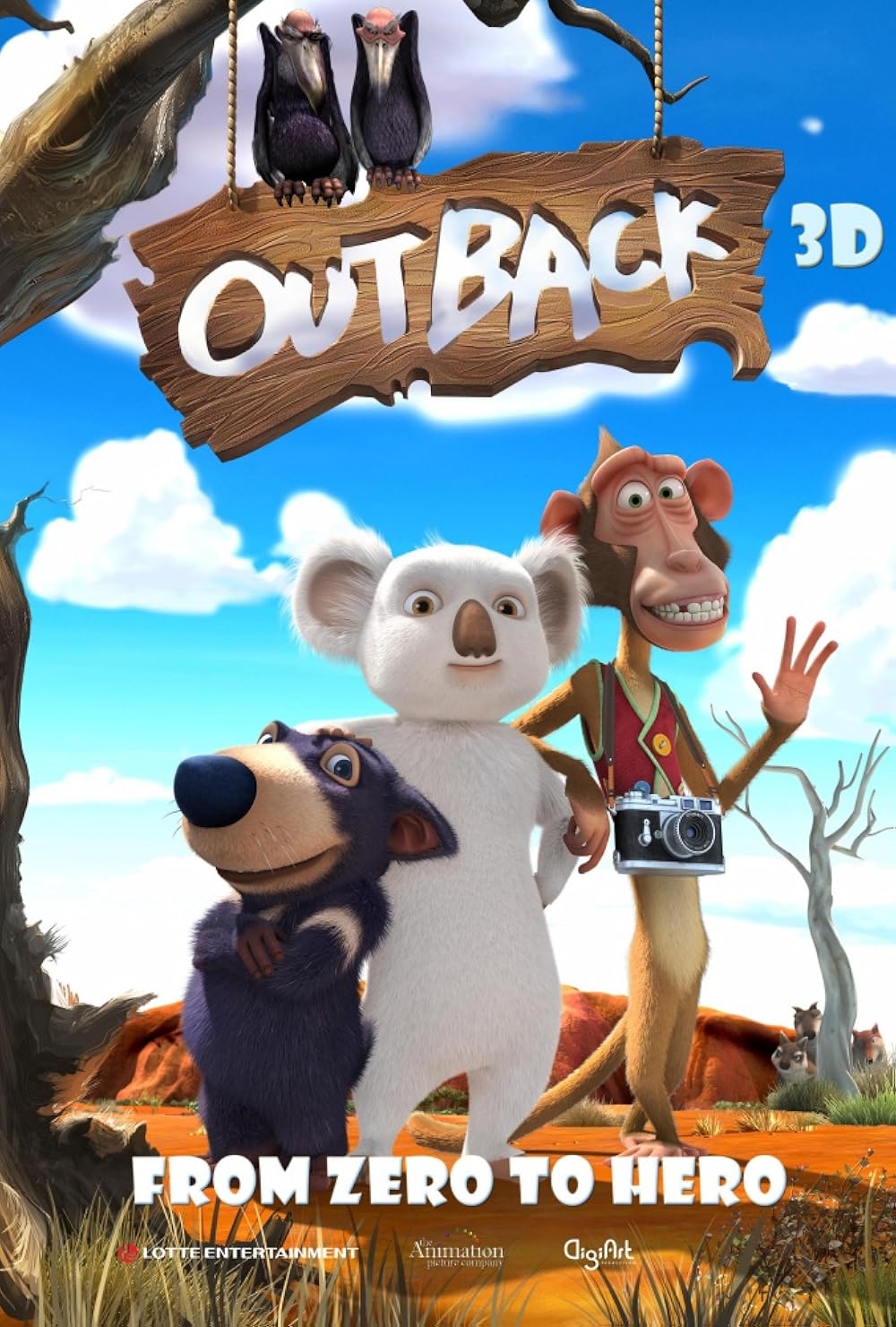 Outback: Uma Galera Animal (Dublado) - 2012 - 720p