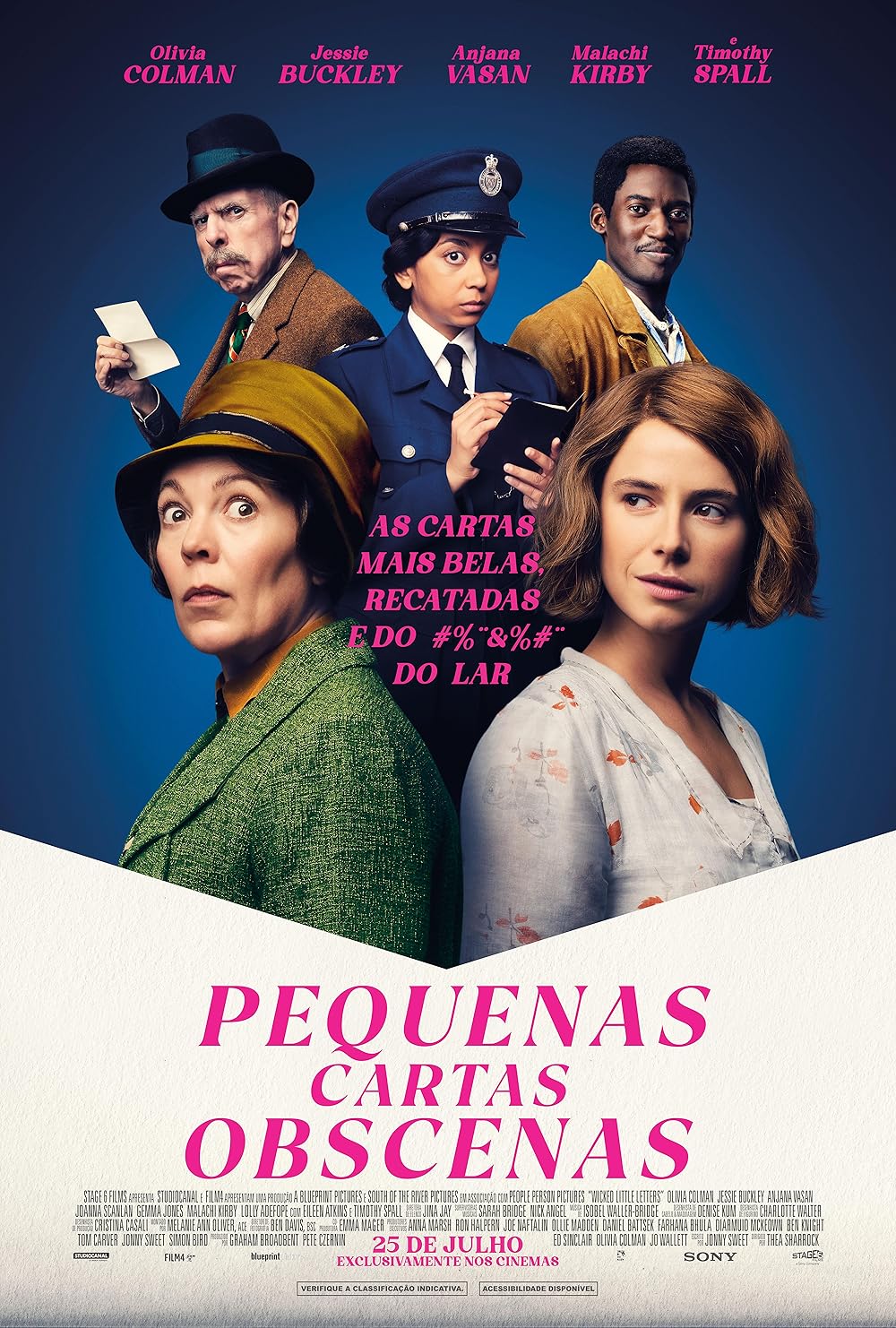 Pequenas Cartas Obscenas (Dublado) - 2024 - 1080p