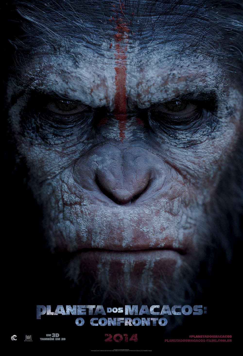 Planeta dos Macacos: O Confronto (Dublado) - 2014 - 1080p
