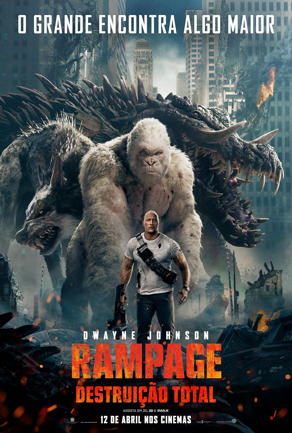 Rampage: Destruição Total (Dublado) - 2018 - 1080p