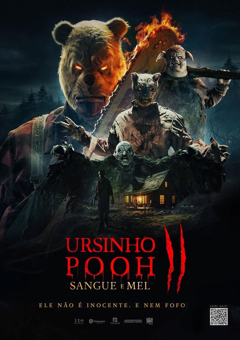 Ursinho Pooh: Sangue e Mel 2 (Dublado) - 2024 - 1080p