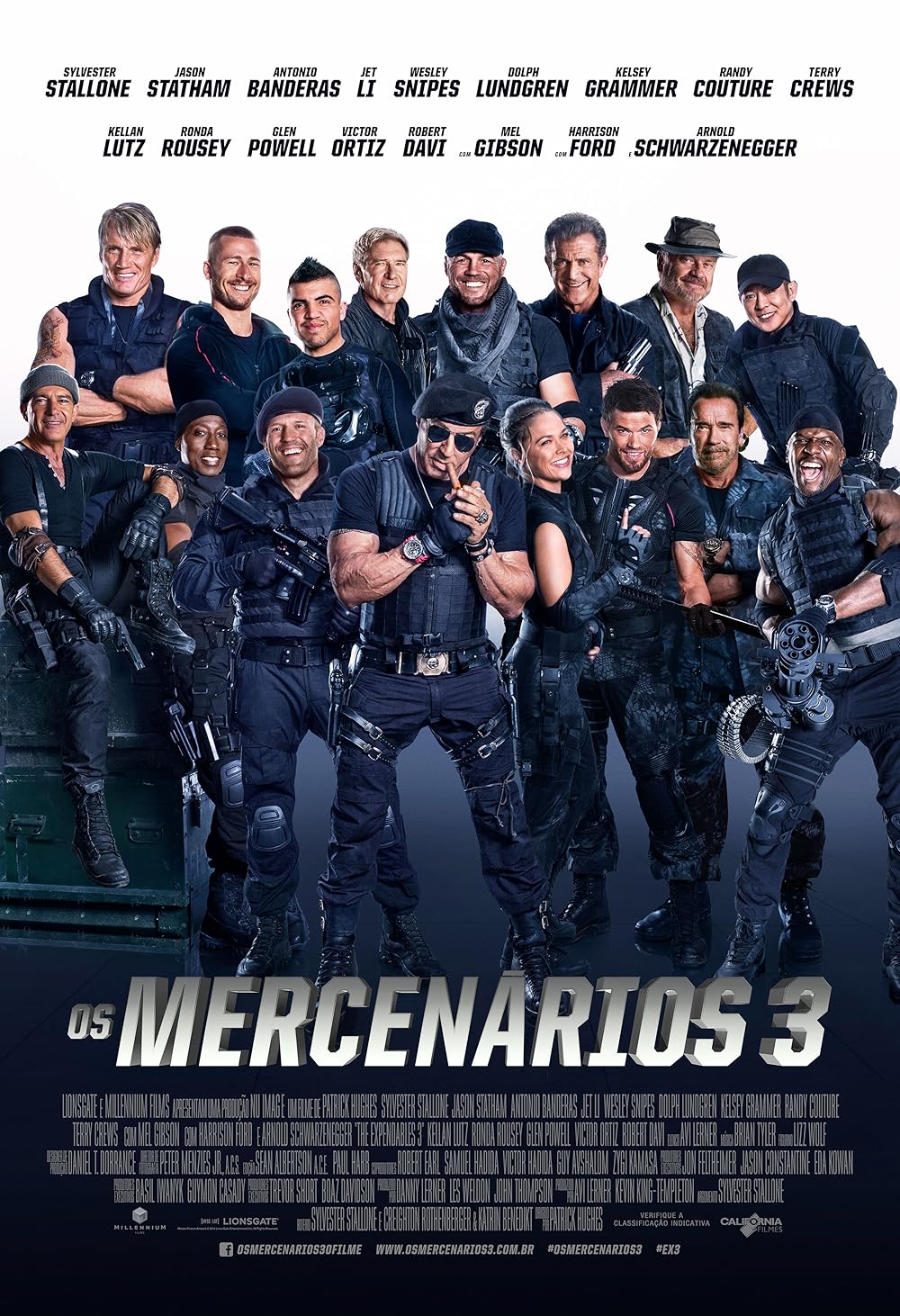 Os Mercenários 3 (Dublado) - 2014 - 1080p