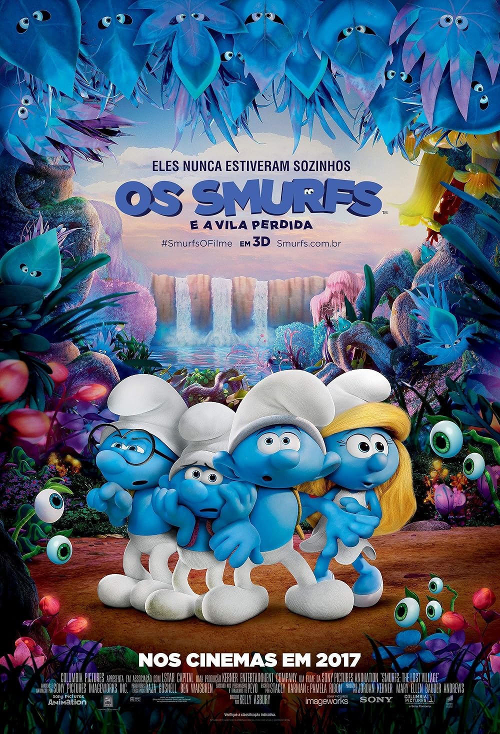 Os Smurfs e a Vila Perdida (Dublado) - 2017 - 1080p