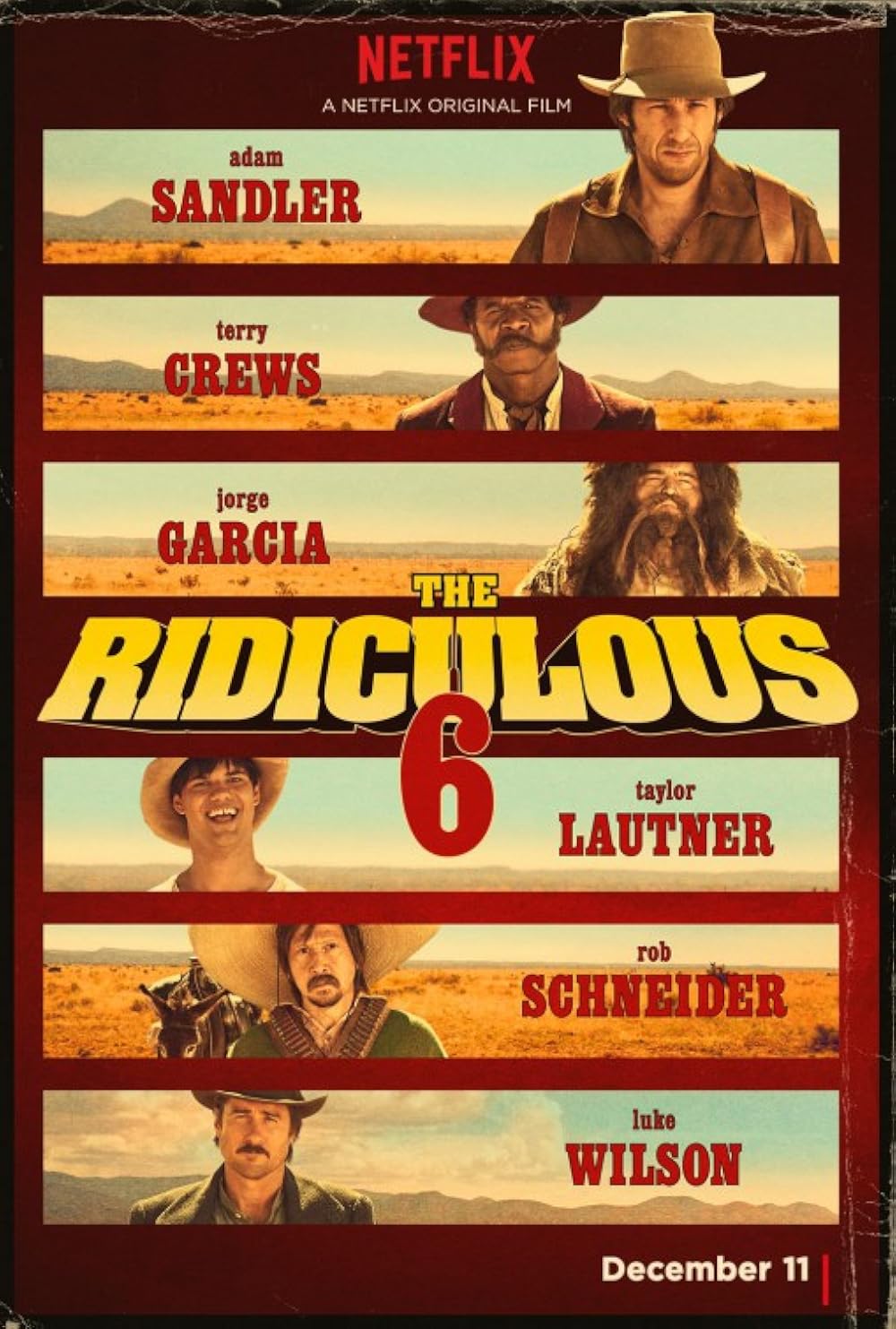 Os 6 Ridículos / The Ridiculous 6 (Dublado) - 2015 - 720p