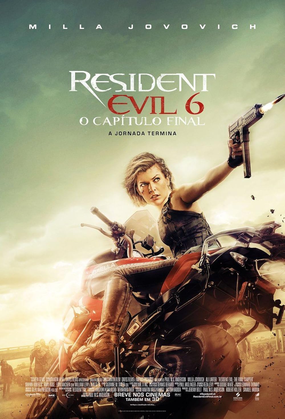 Resident Evil 6: O Capítulo Final (Dublado) - 2017 - 1080p