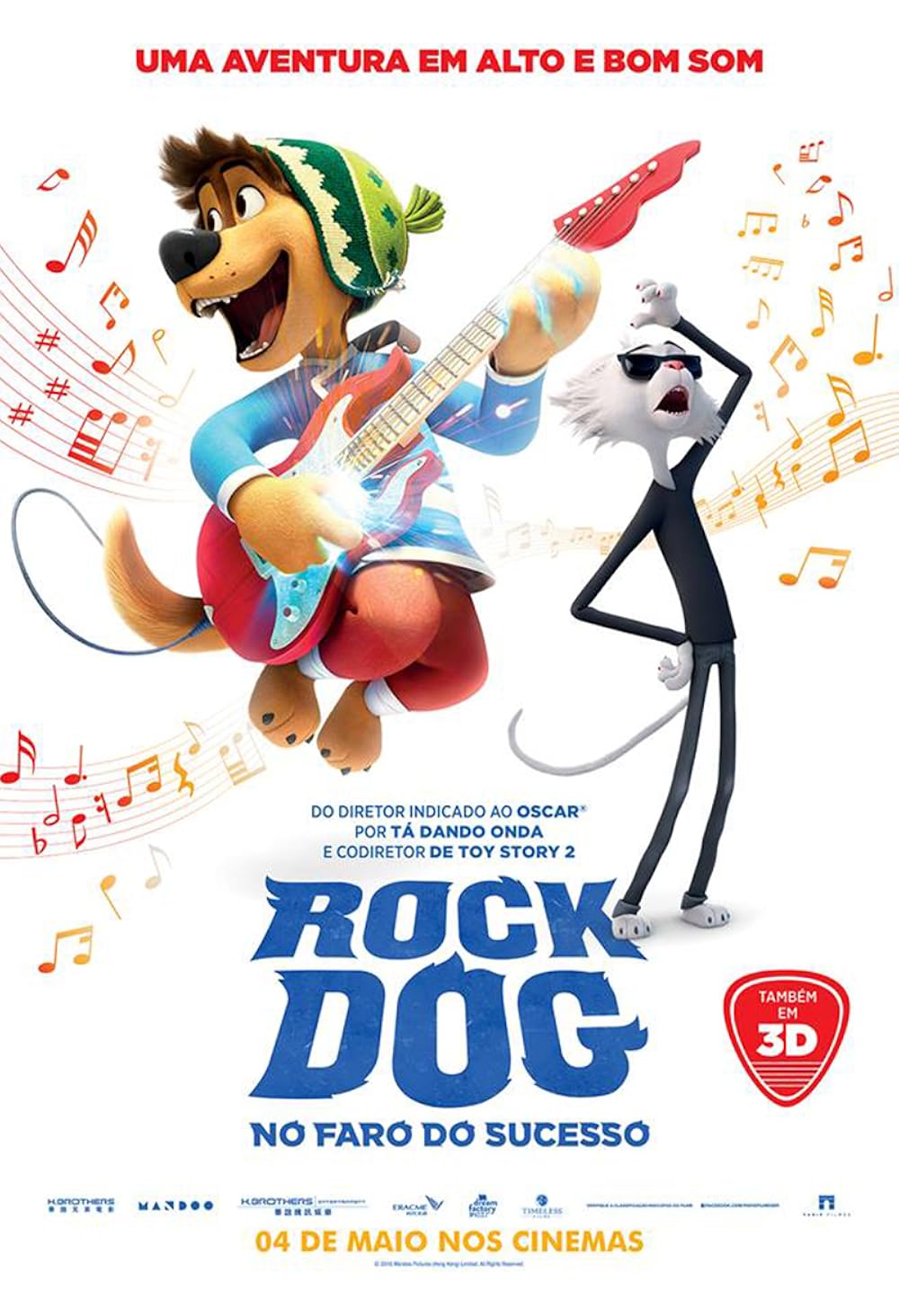 Rock Dog: No Faro do Sucesso (Dublado) - 2017 - 1080p