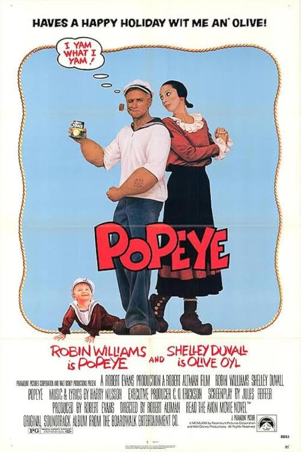 Popeye (Dublado) - 1980 - 1080p