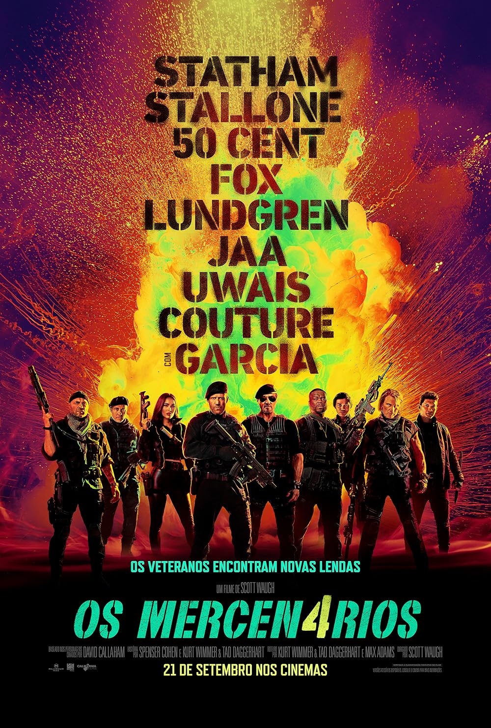 Os Mercenários 4 (Dublado) - 2023 - 1080p