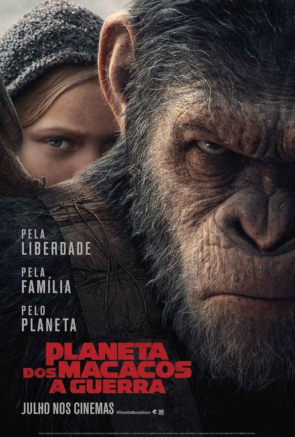 Planeta dos Macacos: A Guerra (Dublado) - 2017 - 1080p