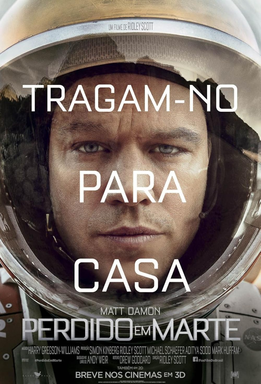 Perdido em Marte (Dublado) - 2015 - 1080p