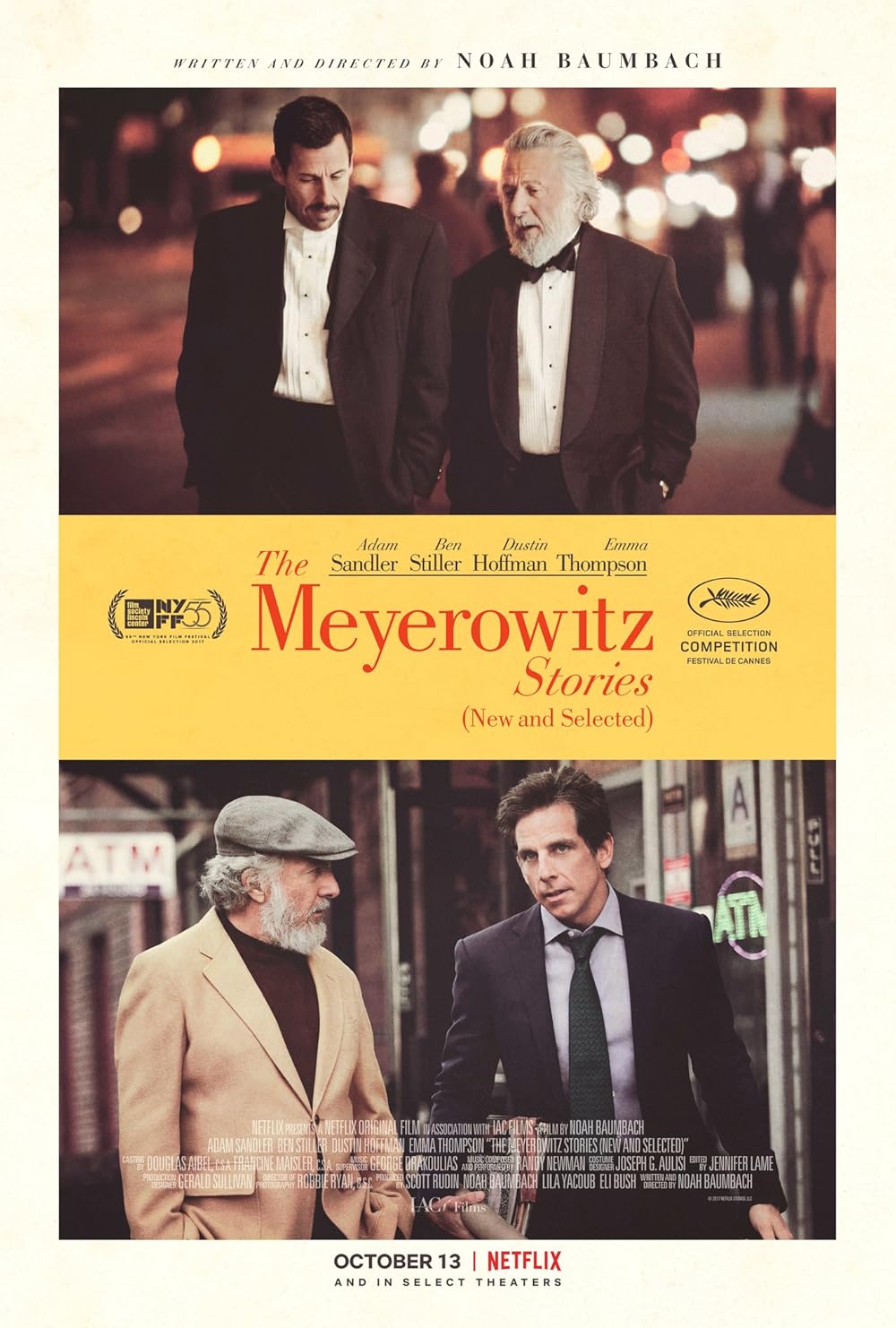 Os Meyerowitz: Família Não se Escolhe (Histórias Novas e Selecionadas) (Dublado) - 2017 - 1080p