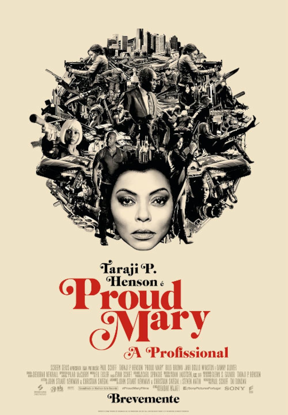 Proud Mary: A Profissional (Dublado) - 2018 - 1080p