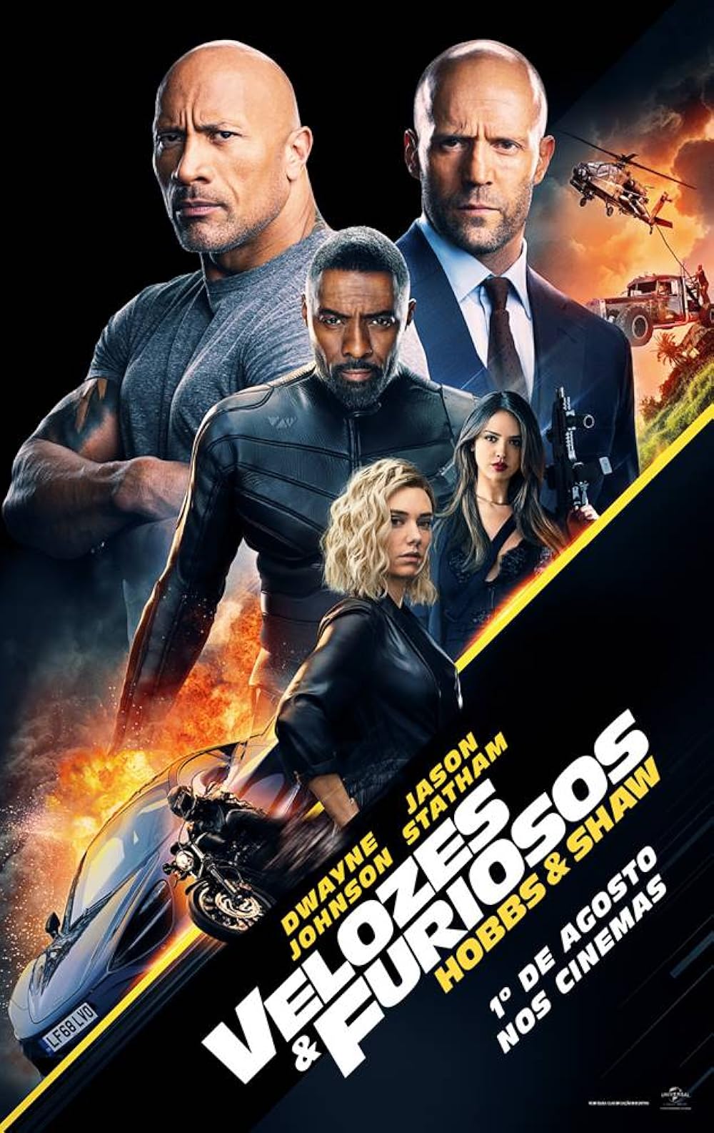 Velozes & Furiosos: Hobbs & Shaw (Legendado) - 2019 - 1080p