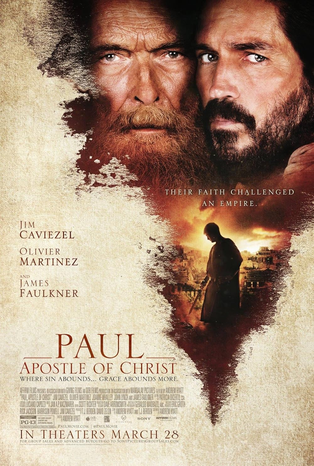 Paulo, Apóstolo de Cristo (Dublado) - 2018 - 1080p